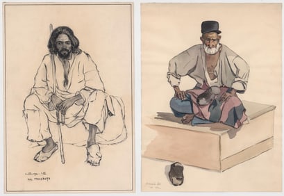 Ivan Gerasimoff (2) Original Works on Paper