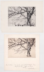 Samuel Chamberlain (2) Etchings
