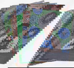 Delfino Garcia and Others (5) Gouache [Mexican]