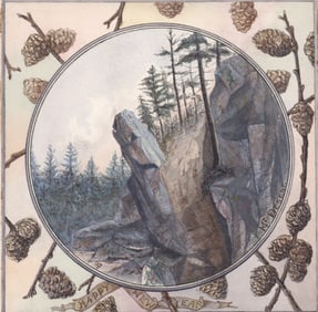 Mount Desert Original Watercolor