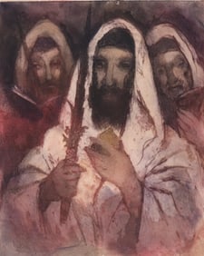 William Meyerowitz Signed Etching / Aquatint