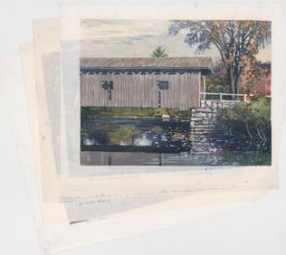 Louis Novak Color Woodcuts (4)