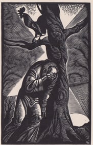 Fritz Eichenberg Artist's Proof Engraving