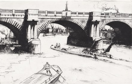 John Winkler (1890-1979) Fine Etching