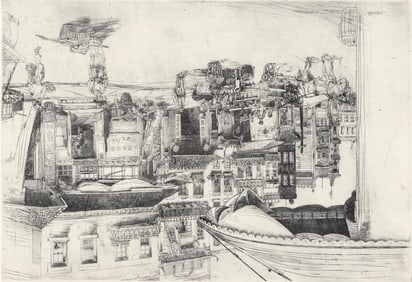 John Winkler (1890-1979) Fine Etching