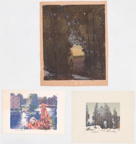 Louis Noval Color Woodcuts (3)