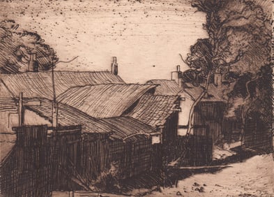 Frank Brangwyn Etching (1876-1943)