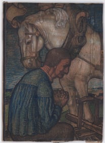 Unsigned Original Mixed Media/Board