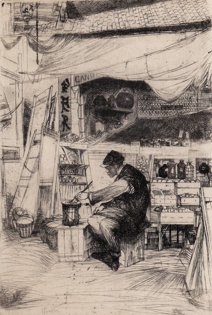 John Winkler (California) Signed Etching (1 of 4)