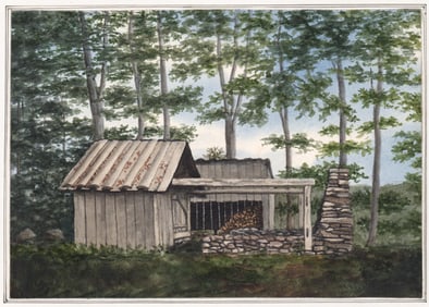 Marshall Spring Bidwell, Jr. Watercolor 1865