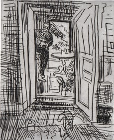 Nell Blaine Signed Artist Proof Etching