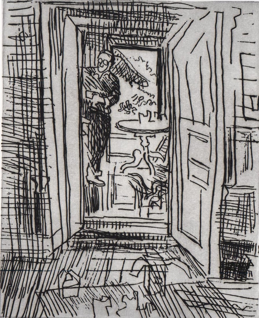 Nell Blaine Signed Artist Proof Etching (1 of 4)