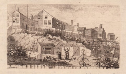 Charles A. Walker Signed Etching