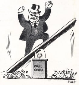 William Gropper Original Pen and Ink w/ Airbrush