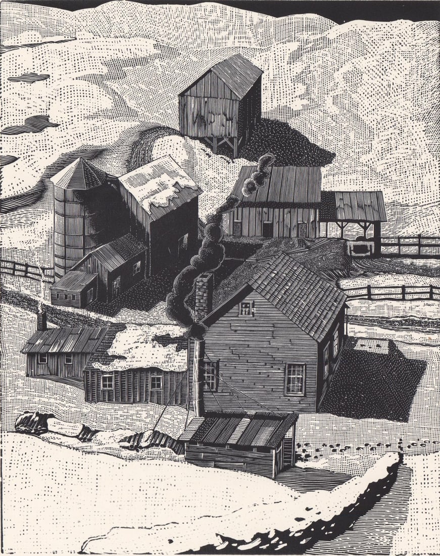 Charles Pont Wood Engraving [March] (1 of 5)