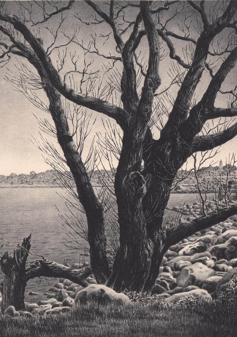 Alan Crane Litho Signed Ed. 50 [Spring Willow] (1 of 5)