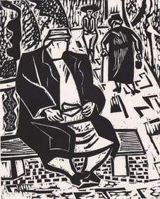 Irving Amen Signed Artists Proof [In the Park]