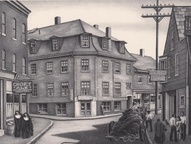 Alan Crane Litho Signed Ed. 40 [Rogers Street]