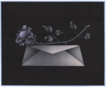 Mario Avati S/N Mezzotint [Une Rose Venue de Loin]