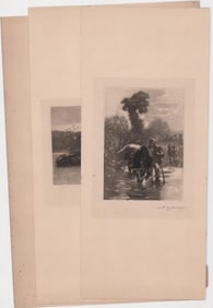 François-Alexandre Poncy (France) Etchings 3