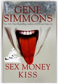 Gene Simmons - Sex Money Kiss SIGNED BAS COA