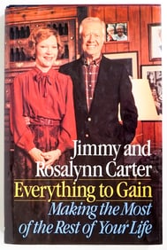 Jimmy and Rosalynn Carter SIGNED BAS COA