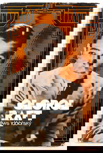 George Raft SIGNED by Lewis Yablonsky BAS COA: George Raft by Lewis Yablonsky. Inscribed and signed 'George Raft' on front end sheet. 1974 first edition with unclipped dust jacket. McGraw Hill Book Co. 289 pp. Two-tone brown covers. Beckett