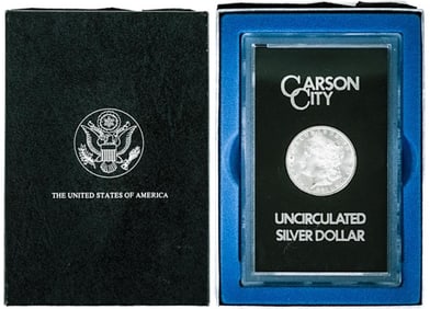 1880-CC GSA Morgan Silver Dollar