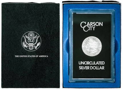 1880-CC GSA Morgan Silver Dollar: 1880-CC GSA Morgan Silver Dollar. If lot is absent of a condition report one may be requested via email. Condition report is provided as an opinion only and is no guarantee as condition can be