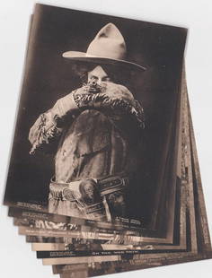 George Cornish Western Americana Collotypes: George Cornish Western Americana and Native American collotypes (10). EX+/NrMt and NrMt condition. They measure 6 x 8 inches. If lot is absent of a condition report one may be requested via email.