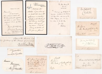 Great Britain, UK House of Commons Cut Signatures