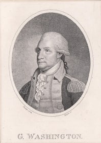 George Washington 18th Century Engraving