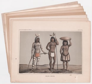 1850's-60's Reports of Explorations Lithographs