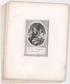 Thomas Clarke (New York) 1796-97 Etchings (4)