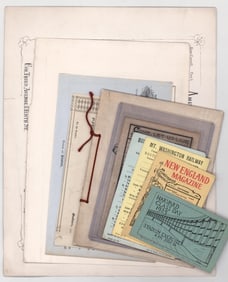 Boston, Massachusetts Antique Ephemera