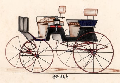 Original Design for Hunting Wagon [Brewster & Co.]