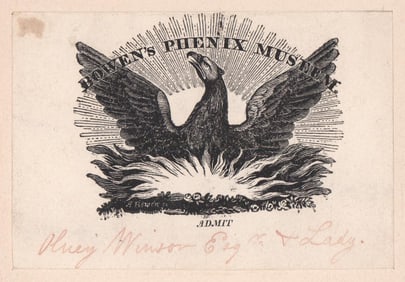 Abel Bowen (1790-1850) Wood Engraving