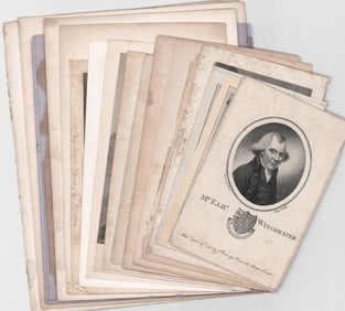 Early Copper Engravings (18 Pcs)