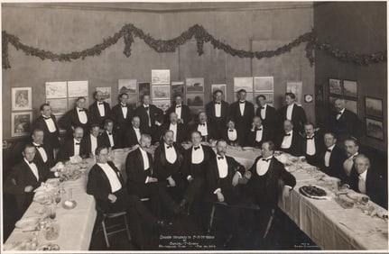 Frank Knox Morton Rehn Salmagundi Club Photo