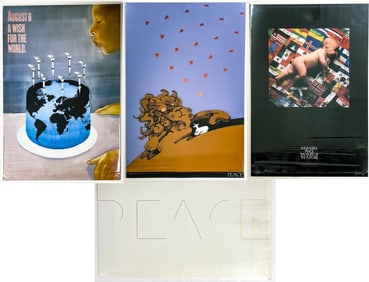 Images for Survival 1985 Peace Posters (4) SIGNED