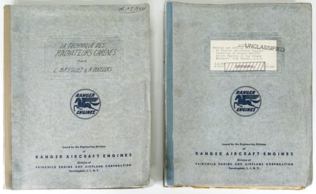 Ranger Aircraft Engines Manual 1938, 1944