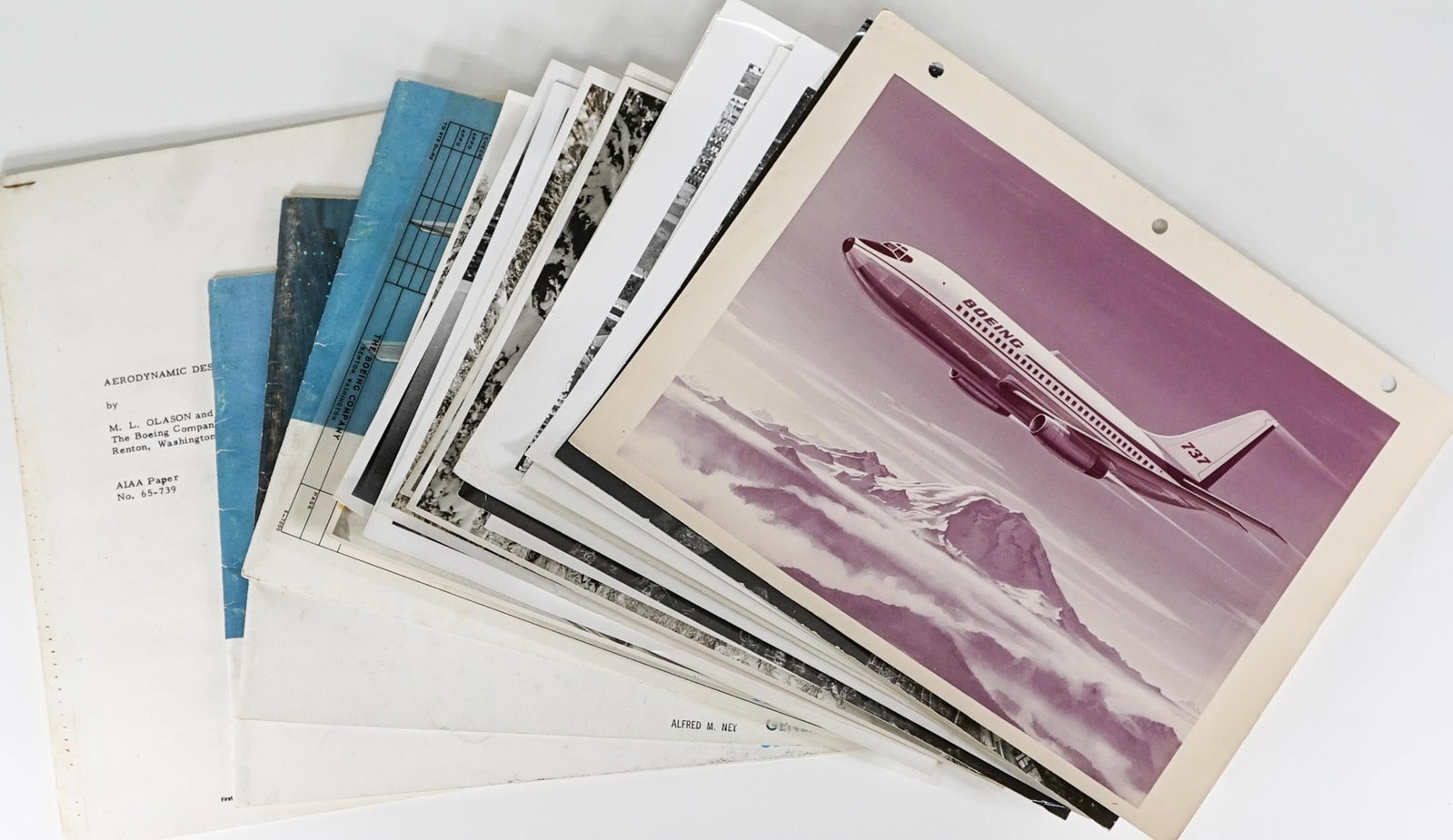 Boeing Vintage Photos with Aerial Photography: Boeing Vintage Photos with Aerial Photography. [Alfred M. Ney Personal Papers] Alfred Marcel Ney was born January 31, 1902 in St. Petersburg, Russia, the son of French teacher Pierre Ney and his wife,