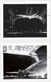 Two Boeing 733 Original Black & White Photos