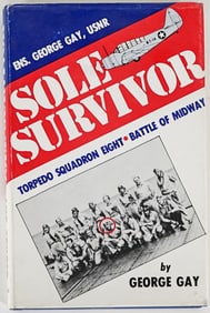 George Gay Sole Survivor Inscribed Book