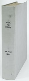 1920 Aerial Age Weekly Bound Magazines