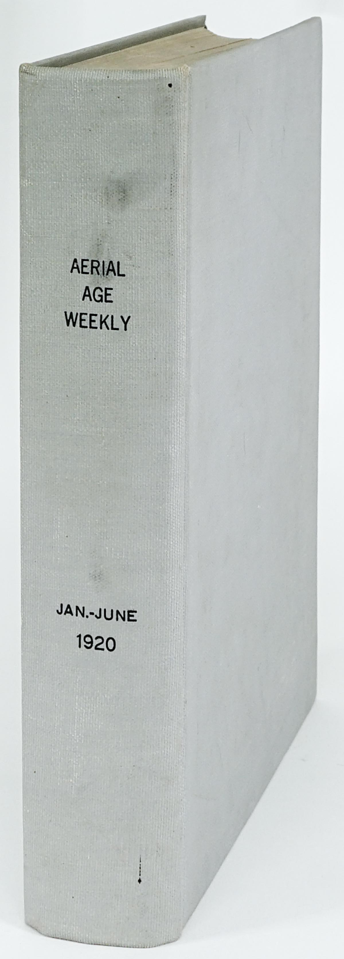 1920 Aerial Age Weekly Bound Magazines (1 of 9)