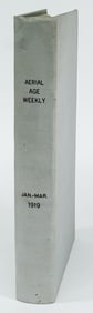 1919 Aerial Age Weekly Bound Magazines