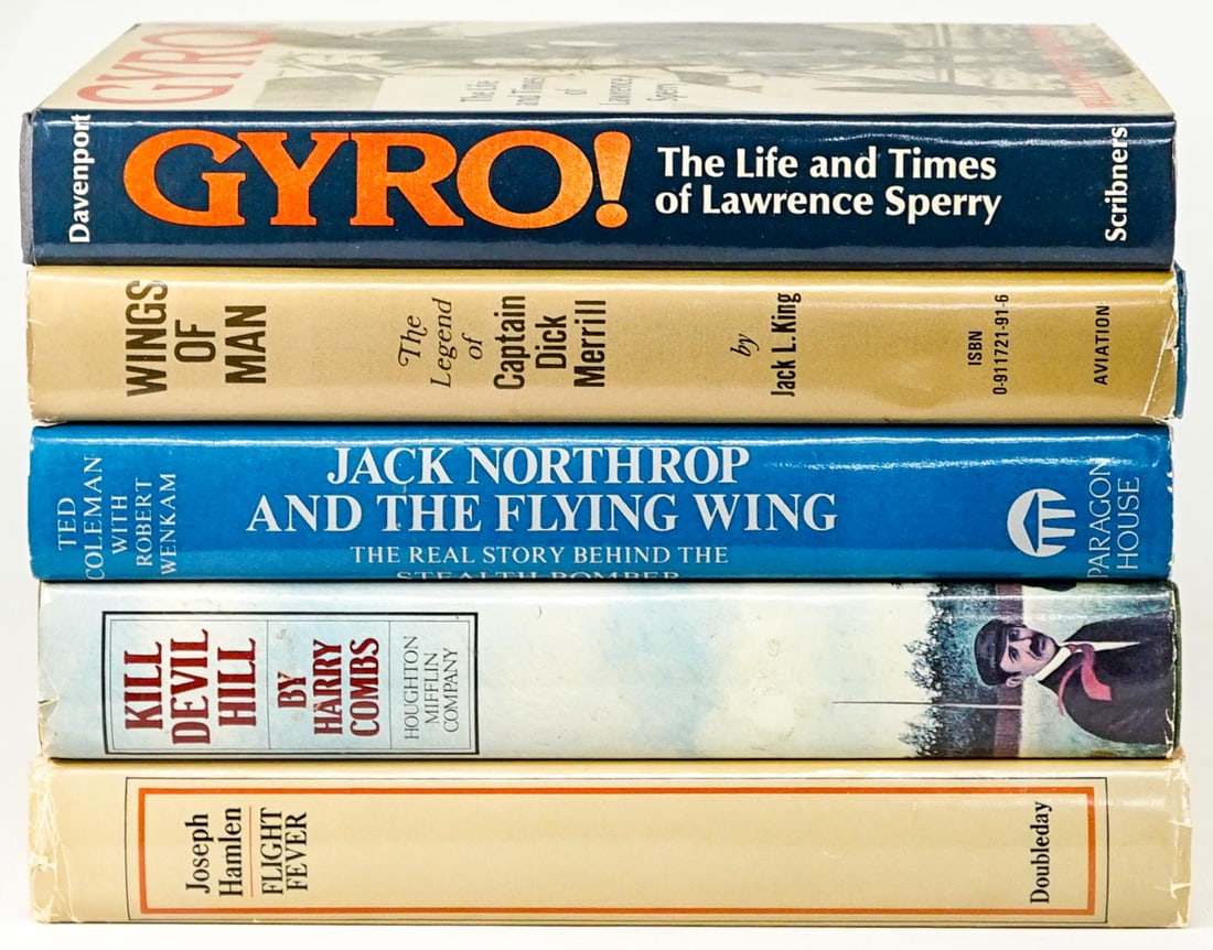 Aeronautics (5) Vintage Books (1 of 14)