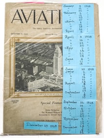 1928 Aviation Weekly (51) Periodicals