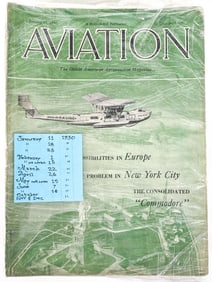 1930 Aviation Periodicals (13) Magazines
